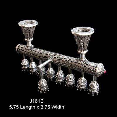 Chanukkah Menorah Shabbat Candlesticks