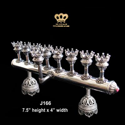 Chanukkah Menorah Shabbat Candlesticks