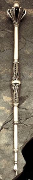 Judaica BZYADJ027 Sterling Silver Pointer Yad for Torah Reader