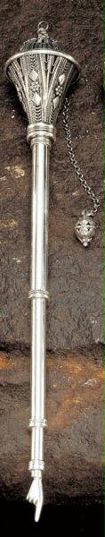 Judaica BZYADJ061 Sterling Silver Pointer Yad for Torah Reader