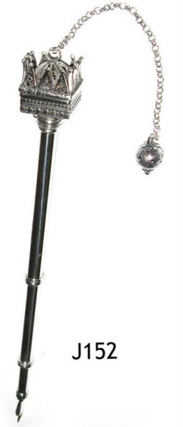 Judaica BZYADJ152 Sterling Silver Pointer Yad for Torah Reader
