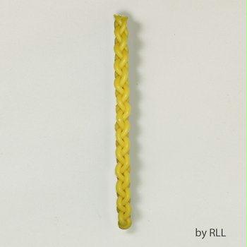 Judaica RLH7N 10.5"H Havdalah Candle Flat Natural