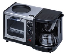 Premium PBM4 Breakfast Maker#44; Stainless Steel