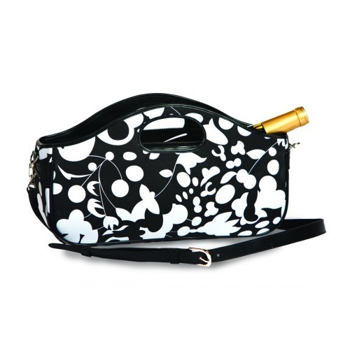 Picnic Plus Psm111Bw Nola Wine Clutch BlackWhite
