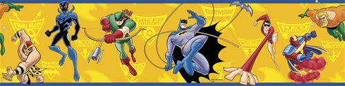 Roommates RMK1460BCS Batman Brave  Bold Peel  Stick Border