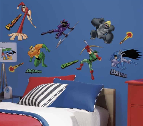 Roommates RMK1477SCS Batman Brave  Bold Peel  Stick Wall Decal