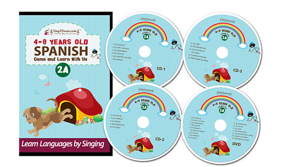 Spanish-2a-combo Beginner 1 Spanish Dvd-cd-hb 201-215