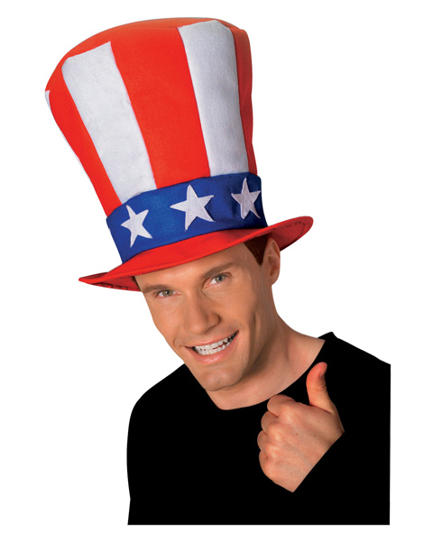 Rubies Costume Co 47711 Uncle Sam Stovepipe Adult