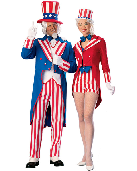 Rubies Costume Co R90348-M Deluxe Uncle Sam Adult Size Medium