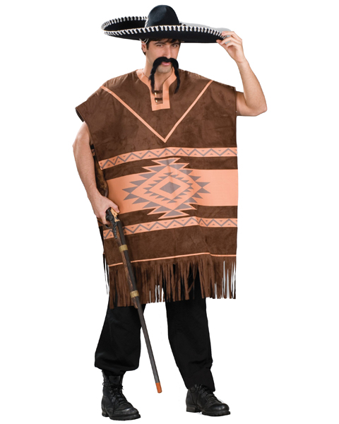 Forum Novelties 63473F Mens Mexican Poncho