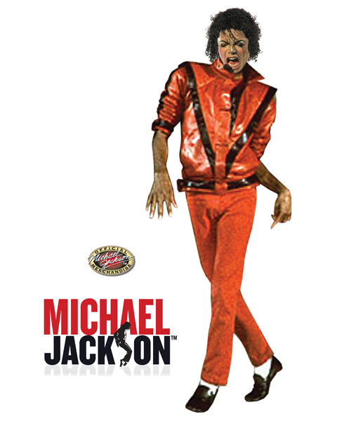 Charades Promo CH02230S Adult Michael Jackson Thriller Jacket Size Small