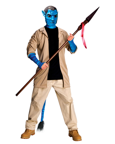 cstsp7476 Rubies Costume Co R889806STD Mens Deluxe Avatar Jake Sully Costume Size Standard