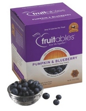 78836 Fruitables Pumpkin & Blueberry Mix Dog Treats- 8x7 Oz