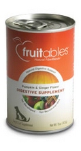 78838 Fruitables Pumpkin & Ginger Flavor Dog Digestive Supplements- 12x15 Oz