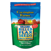 Bangalla 46306 Carrington Farms Milled Flax Seeds, Linaza Molida- 6-14 OZ