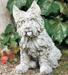 1147dv Outdoor Crushed Marble Resin Westie Dover White