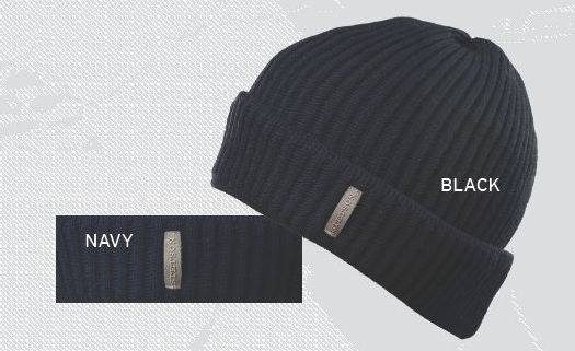 Dorfman Pacific STW82NAVY Ribbed Knit Watch Cap Navy