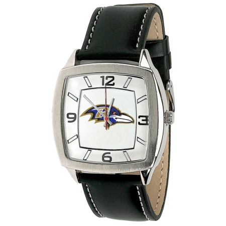 Game Time NFLRETBAL Baltimore Ravens Mens Retro Watch
