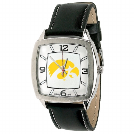 Game Time COLRETIA Iowa Mens Retro Watch
