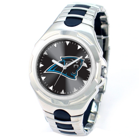 Game Time NFLVICCAR Carolina Panthers Mens Victory Watch
