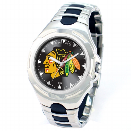 Game Time NHLVICCHI Chicago Blackhawks Victor Series Watch