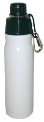 Sf6019 White 16 Oz. Bpa Free Double Wall Vacuum Insulated Water Bottle - White