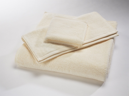 Caro Home 10102han01 100 Percent Cotton Hand Towel - Ivory