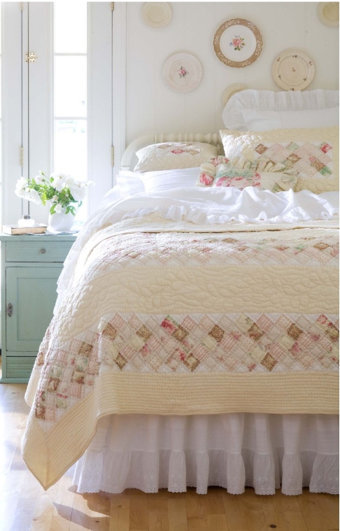 Taylor Linens 120TCOTTT Cottage Thatch 65 in. x 85 in. Twin Quilt