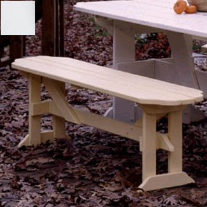 Uwharrie Chair 8070 Harvest Bench  White