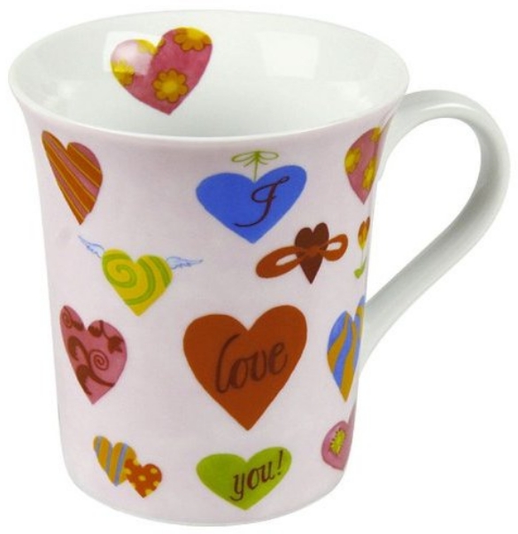 Konitz 4211000758 Mugs I Love You Scratch Off  Set of 2