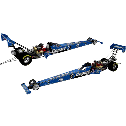 B Elite Designs 11BB124D Brandon Bernstein Copart 124 NHRA Diecast Dragster 2011
