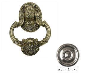 A04-k5060-619 Neptune Door Knocker 7-.37 In. Satin Nickel