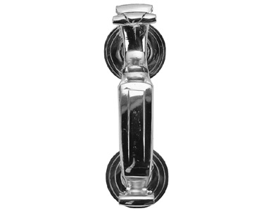 BRASS Accents A07K5210619 Doctors Door Knocker 8 in. Satin Nickel