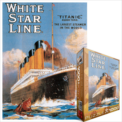 EuroGraphics 60001333 White Star Line Titanic