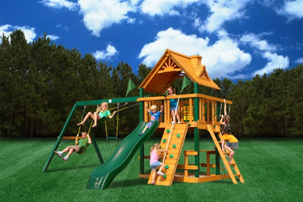 Gorilla Playsets 01-0003 Blue Ridge Chateau II