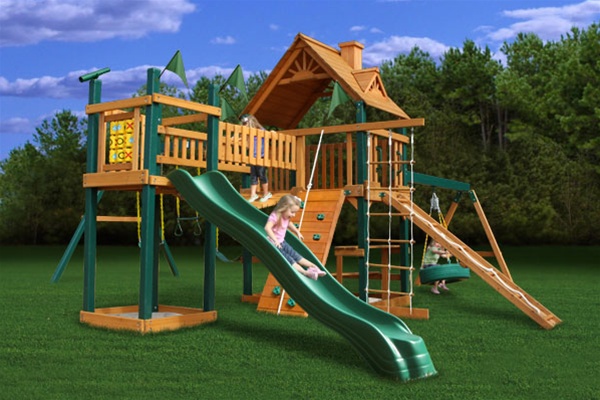 Gorilla Playsets 01-0006 Blue Ridge Pioneer Peak