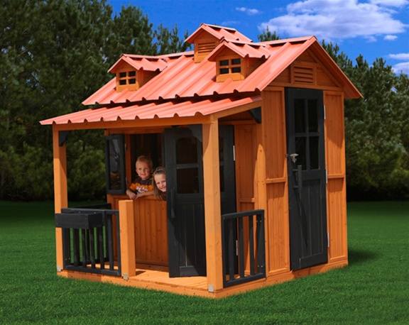 Gorilla Playsets 023001 Breckenridge Playhouse