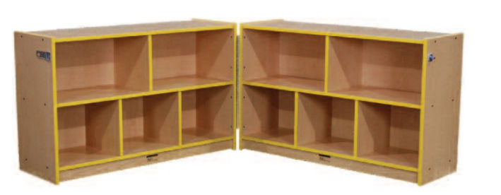 Mahar M70800 Maple Hinged Storage Units with Hasp 250800