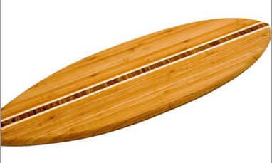 Tropical Surfboard Cutting Board