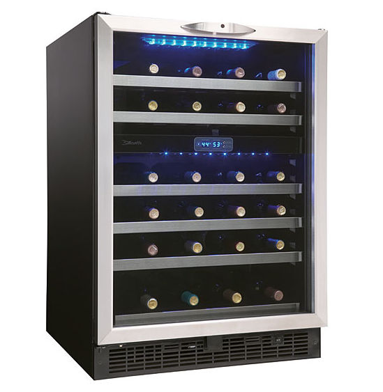 Dwc518bls 51 Bottle Built-in Or Freestanding Wine Cooler