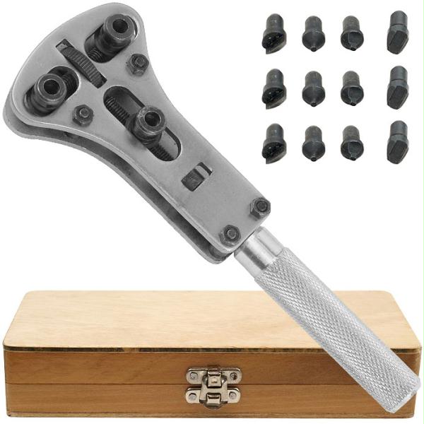 Watch Case Opener Wrench And 4 Sets Of Pins with Box