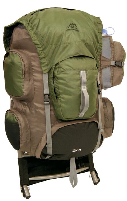 ALPS Mountaineering 3500007 Zion 3900 Cubic Inch External Pack Olive