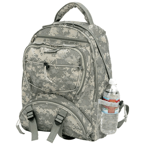 Lubpsd Digital Camo Water Repellent Backpack