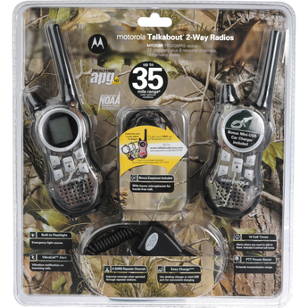GIAntenna MR356R 22Ch 35 Mile Frs Radio with Earpiecesflashlight