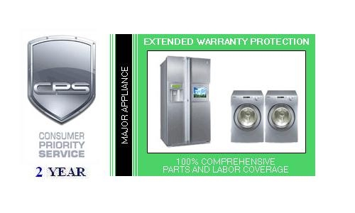 Consumer Priority Service LGAP2500 2 Year Major Appliance under 500.00 INHOME