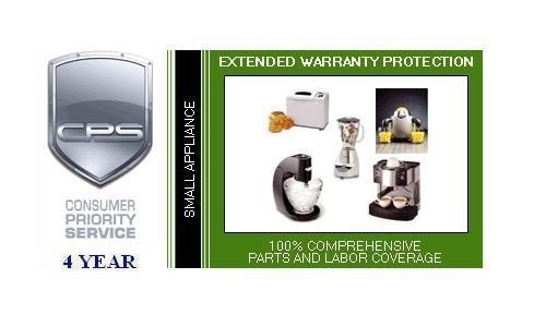 Consumer Priority Service SMAP4750 4 Year Small Appliance under 750.00