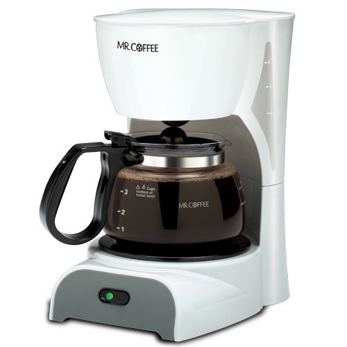 Jarden Dr-4np Mr.coffee 4-cup Coffee Maker - White