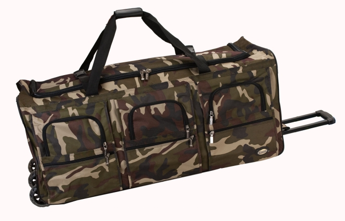 Rockland Prd340-camo 40 Inch Rolling Duffle
