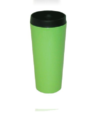 Good Life Gear SF3007 GRN 16 oz. HotCold Travel Mug With Screw On Lid Green