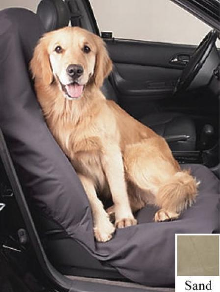 Hunter K9 Designs 1001 Medium Dog Car Seat Cover Bucket Sand